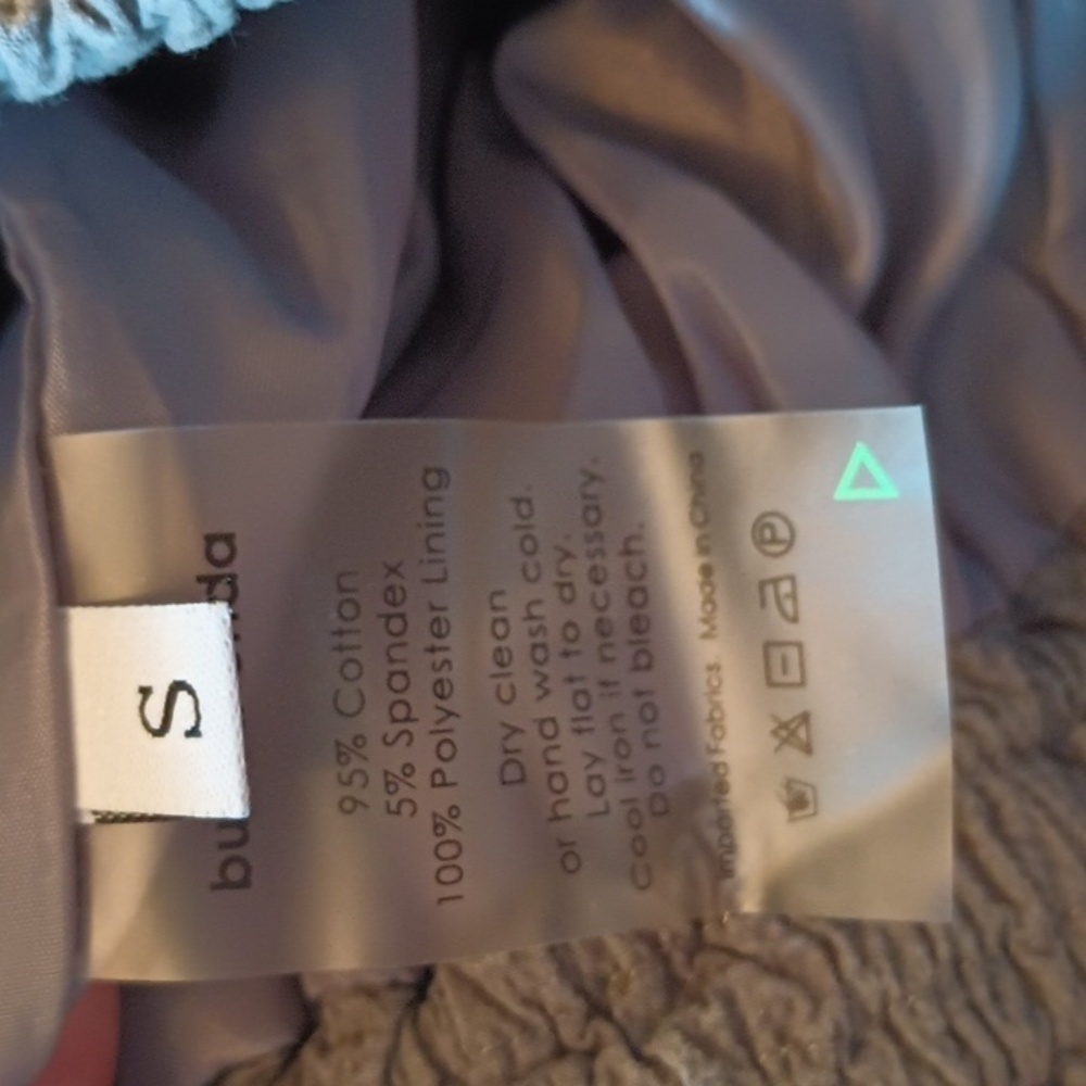Buena Onda Grey Cotton High Waisted Shorts DDD - Picture 6 of 6